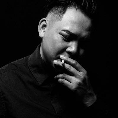 黑白模特