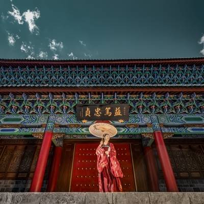 汉服模特