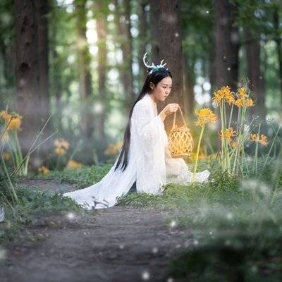 汉服模特
