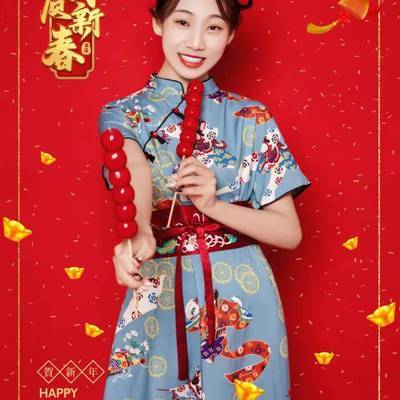 旗袍模特