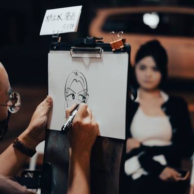 情绪模特