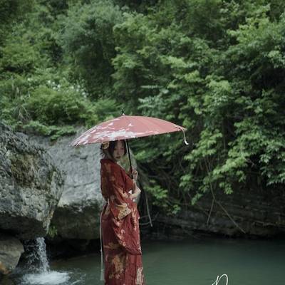 森系模特