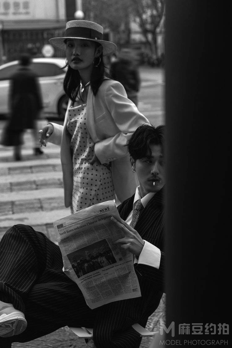 情侣模特