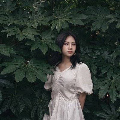 森系模特