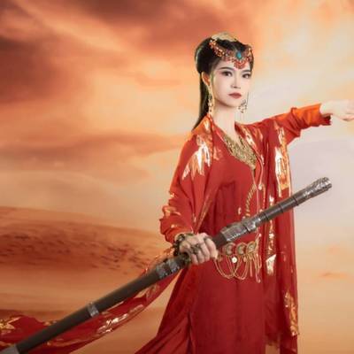 汉服模特