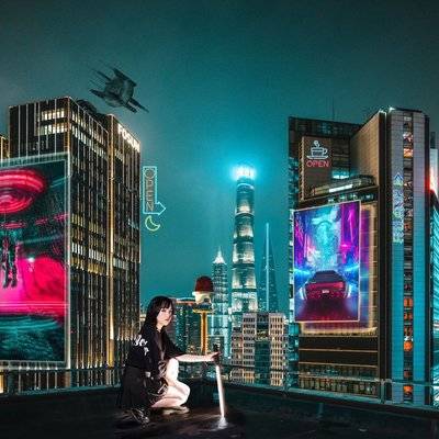 汉服模特