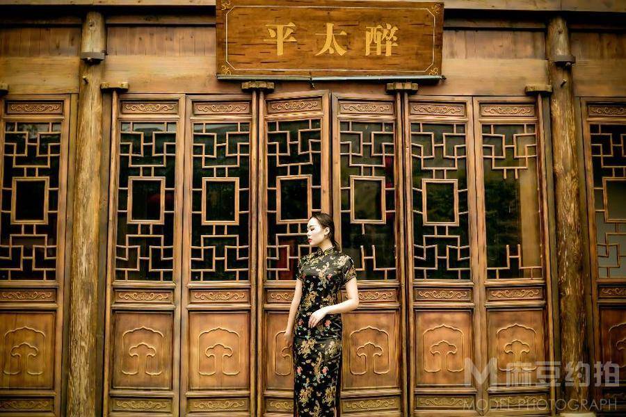 民国模特
