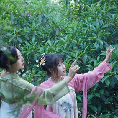 汉服模特