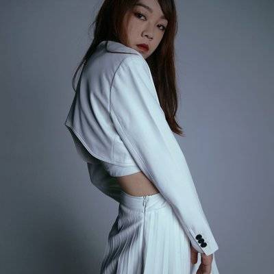 黑白模特