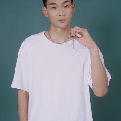 黑白模特