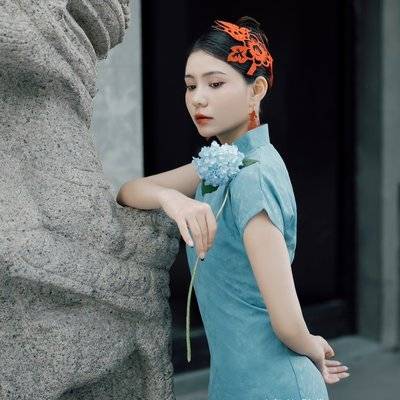 旗袍模特