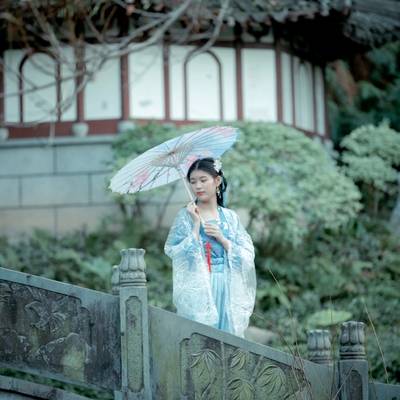 汉服模特