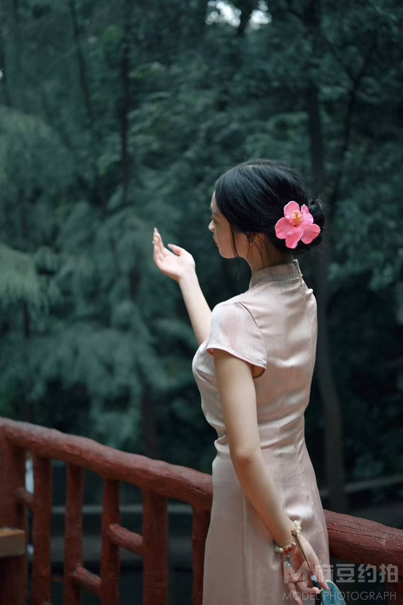 旗袍模特