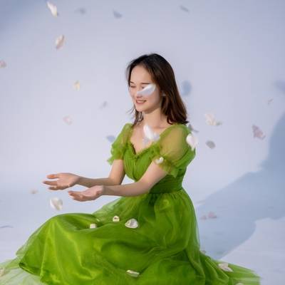 黑白模特