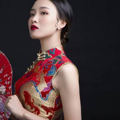 旗袍模特