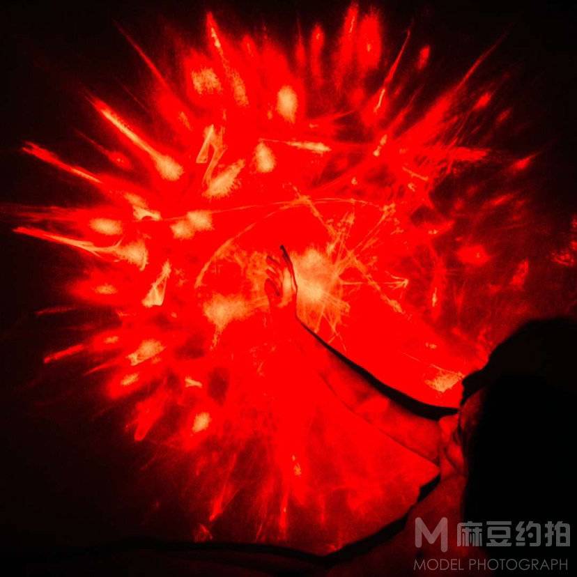 黑白模特