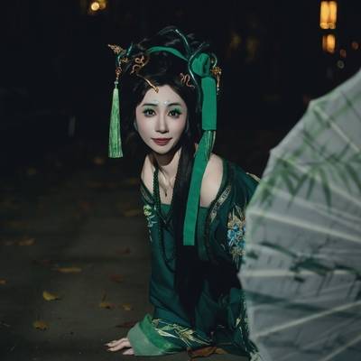 森系模特