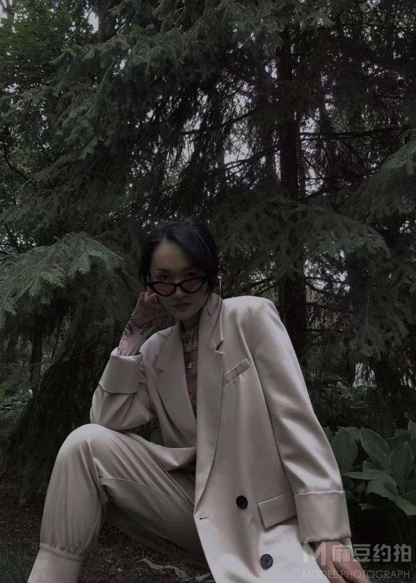 森系模特