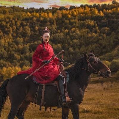 汉服模特