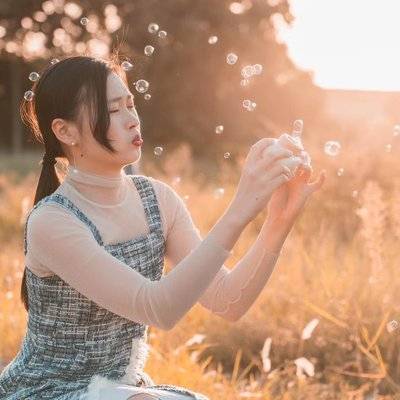森系模特