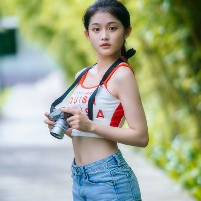森系模特