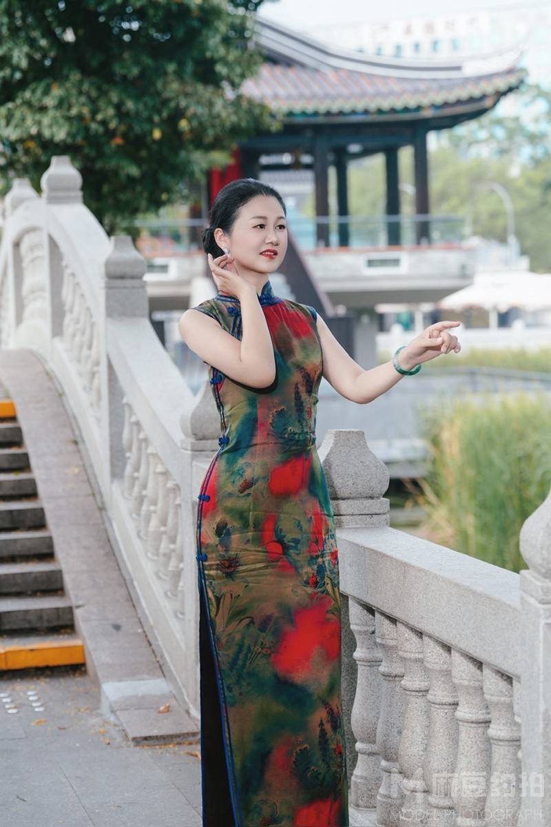 旗袍模特