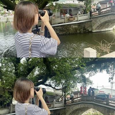 黑白模特