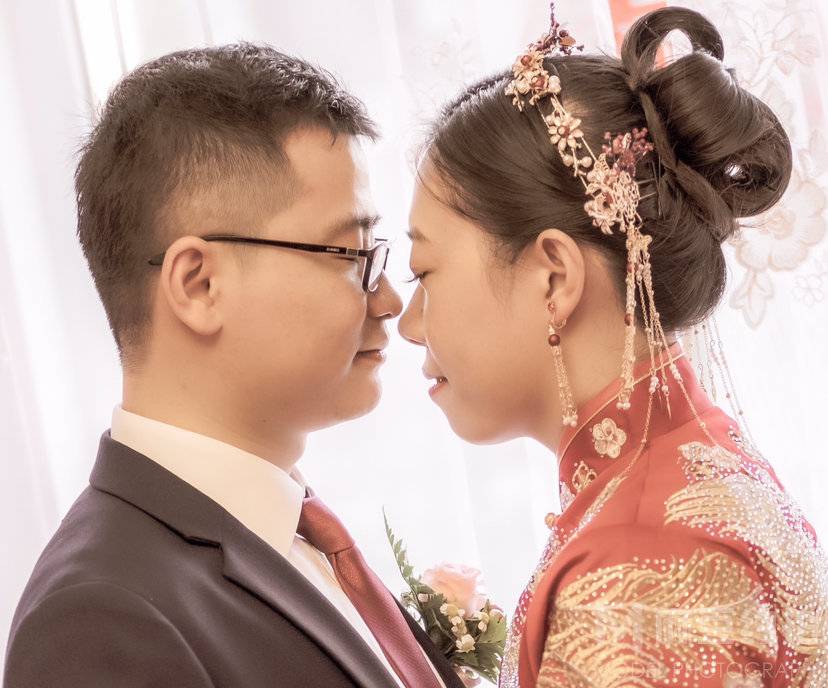 黑白模特