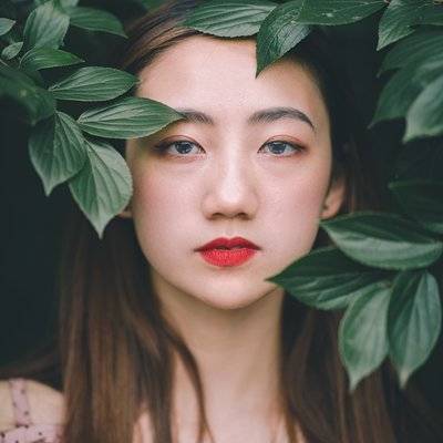 森系模特