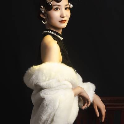 民国模特