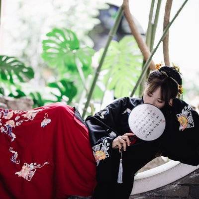 汉服模特