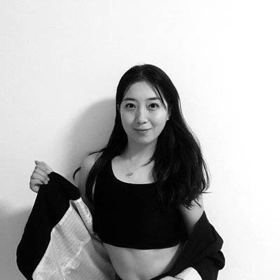 黑白模特