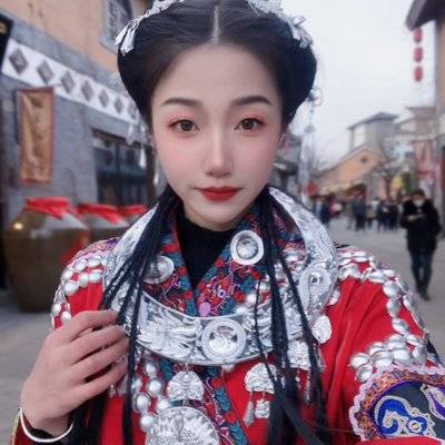 汉服模特