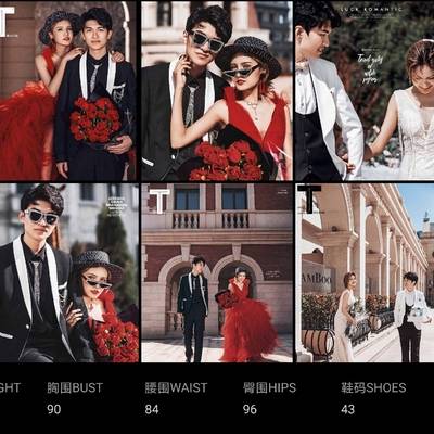 婚礼模特