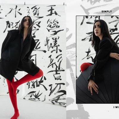 商务模特