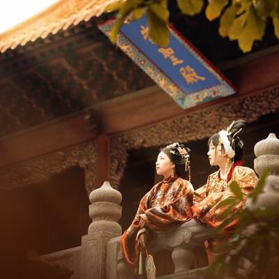汉服模特