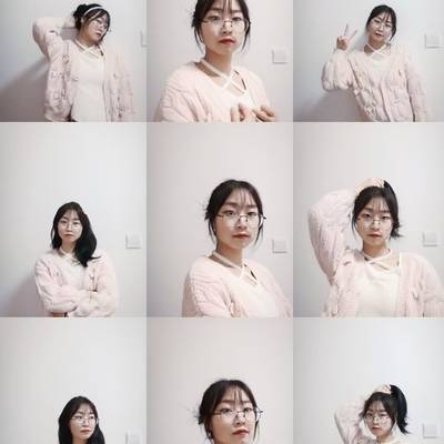 情绪模特