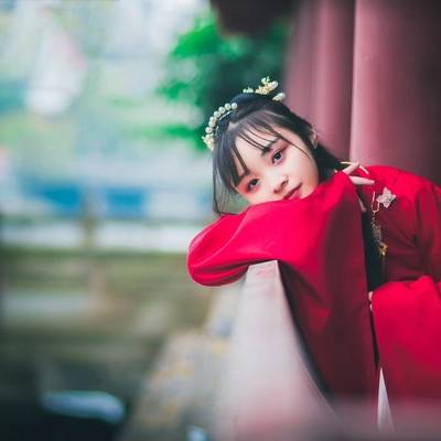 汉服模特
