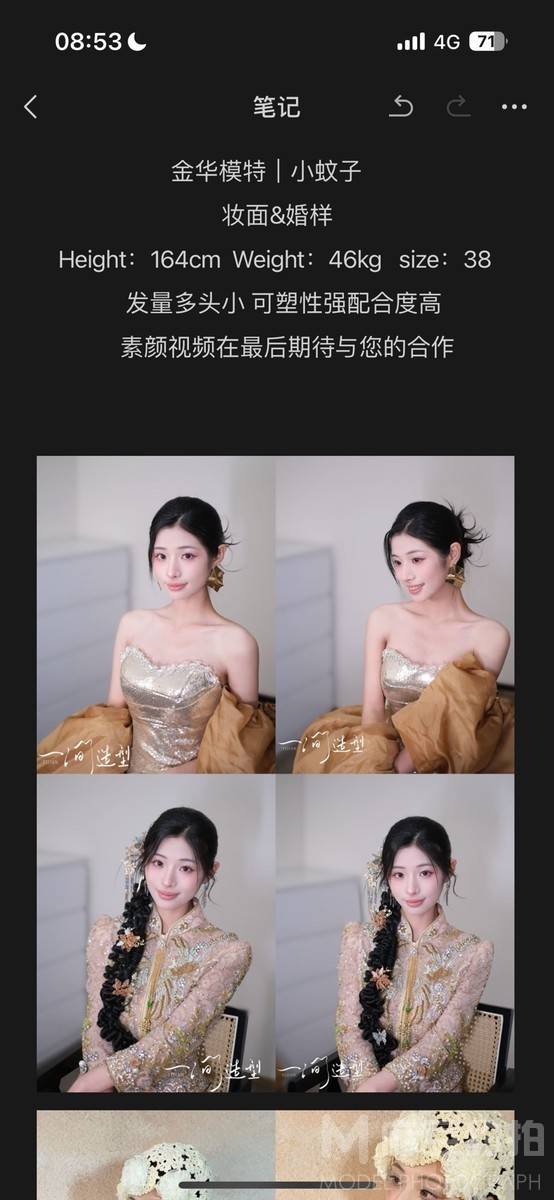 情绪模特