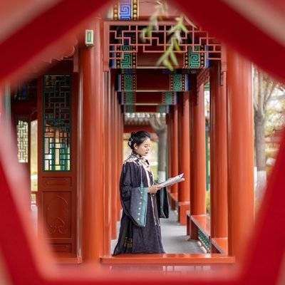 汉服模特