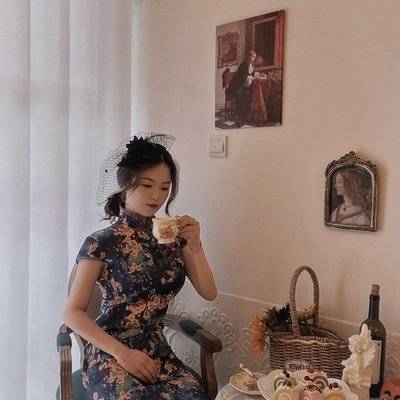 旗袍模特