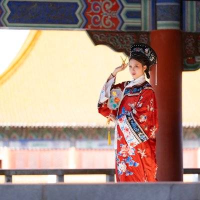 汉服模特