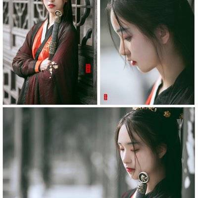 汉服模特