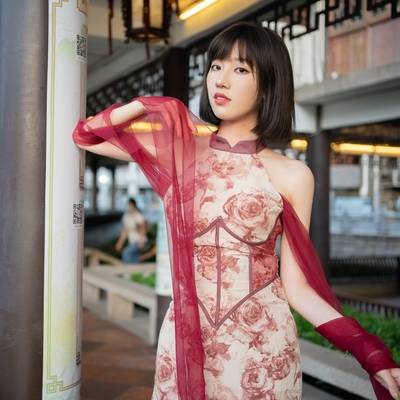 旗袍模特