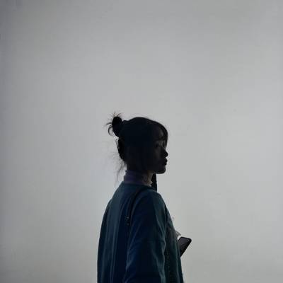黑白模特
