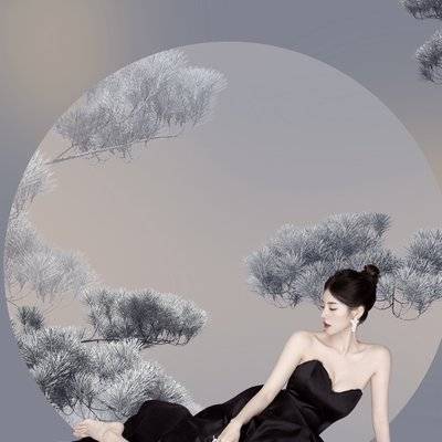 森系模特