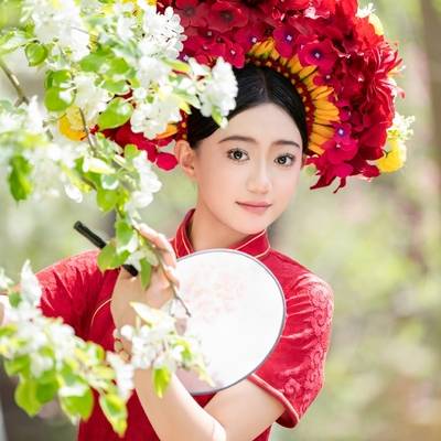 汉服模特