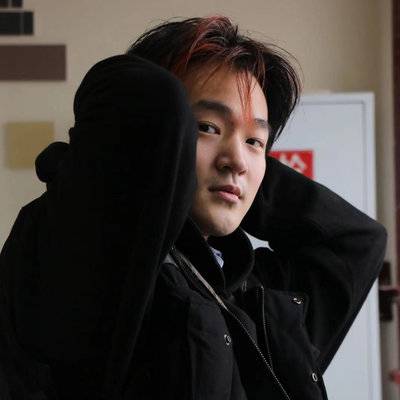 黑白模特