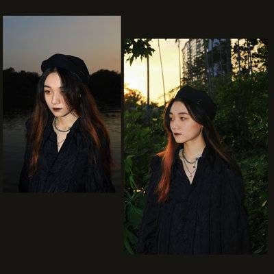 森系模特