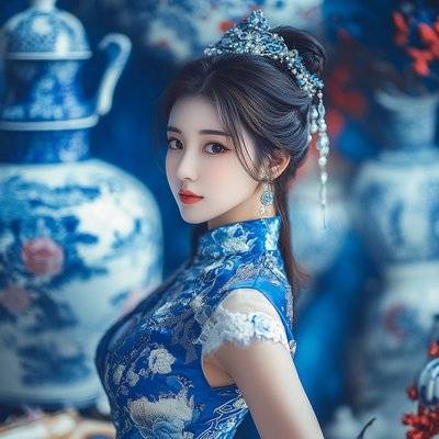 旗袍模特